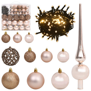 Albero di Natale artificiale Bianco 240 cm PVC e Acciaio 3426738