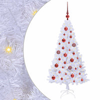 Albero di Natale artificiale Bianco 120 cm PVC e Acciaio 3426749
