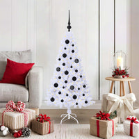 Albero di Natale artificiale Bianco 120 cm PVC e Acciaio 3426750