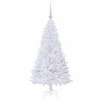 Albero di Natale artificiale Bianco 120 cm PVC e Acciaio 3426752