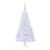 Albero di Natale artificiale Bianco 120 cm PVC e Acciaio 3426752