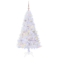Albero di Natale artificiale Bianco 150 cm PVC e Acciaio 3426760