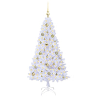 Albero di Natale artificiale Bianco 150 cm PVC e Acciaio 3426762