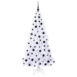 Albero di Natale artificiale Bianco 180 cm PVC e Acciaio 3426768