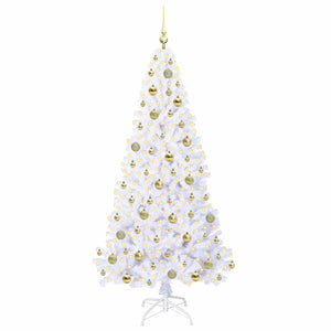 Albero di Natale artificiale Bianco 180 cm PVC e Acciaio 3426771