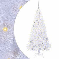 Albero di Natale artificiale Bianco 180 cm PVC e Acciaio 3426772