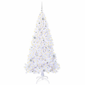 Albero di Natale artificiale Bianco 180 cm PVC e Acciaio 3426772