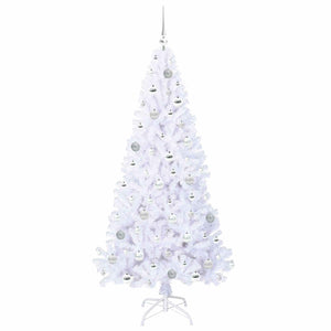 Albero di Natale artificiale Bianco 180 cm PVC e Acciaio 3426772