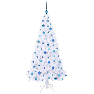 Albero di Natale artificiale Bianco 180 cm PVC e Acciaio 3426774