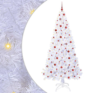 Albero di Natale artificiale Bianco 240 cm PVC e Acciaio 3426785