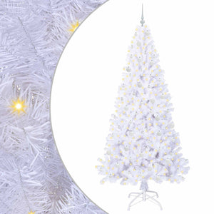 Albero di Natale artificiale Bianco 240 cm PVC e Acciaio 3426788