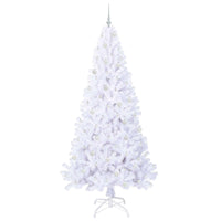 Albero di Natale artificiale Bianco 240 cm PVC e Acciaio 3426788