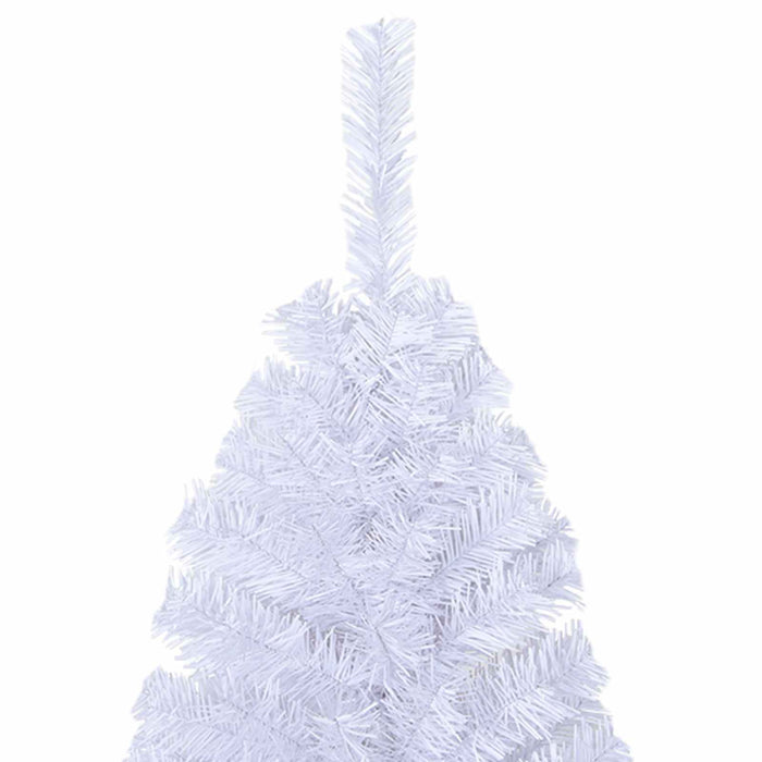 Albero di Natale artificiale Bianco 240 cm PVC e Acciaio 3426791