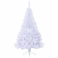 Albero di Natale artificiale Bianco 150 cm PVC e Acciaio 3426803
