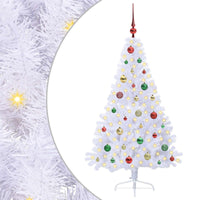 Albero di Natale artificiale Bianco 150 cm PVC e Acciaio 3426811