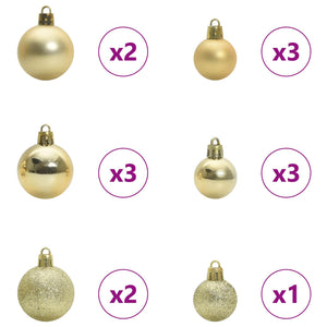 Albero di Natale artificiale Bianco 150 cm PVC e Acciaio 3426811