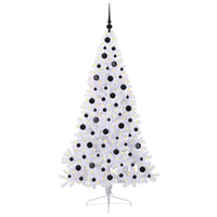 Albero di Natale artificiale Bianco 180 cm PVC e Acciaio 3426813