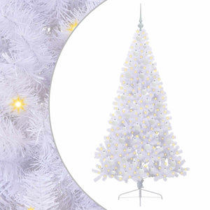 Albero di Natale artificiale Bianco 180 cm PVC e Acciaio 3426815