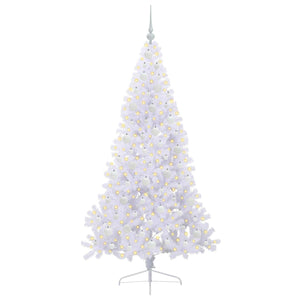 Albero di Natale artificiale Bianco 180 cm PVC e Acciaio 3426815