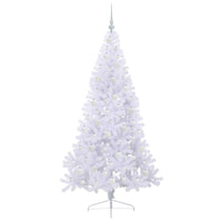 Albero di Natale artificiale Bianco 180 cm PVC e Acciaio 3426815