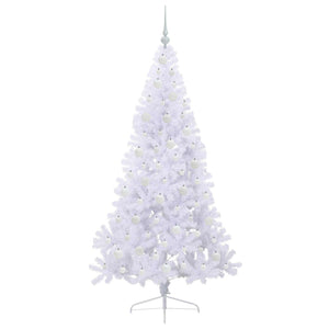 Albero di Natale artificiale Bianco 180 cm PVC e Acciaio 3426815