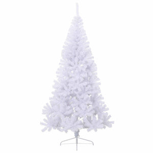 Albero di Natale artificiale Bianco 180 cm PVC e Acciaio 3426815