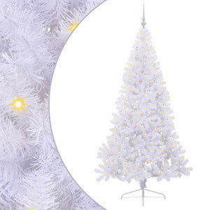 Albero di Natale artificiale Bianco 210 cm PVC e Acciaio 3426824