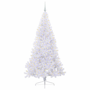 Albero di Natale artificiale Bianco 210 cm PVC e Acciaio 3426824