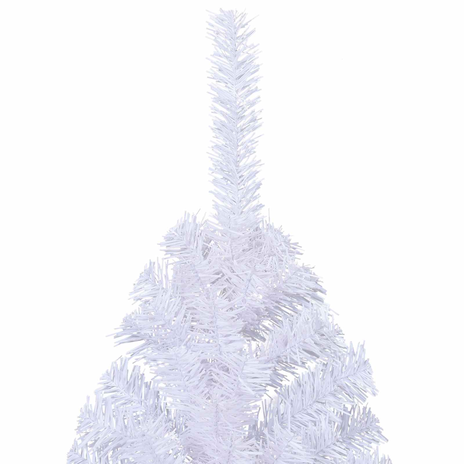 Albero di Natale artificiale Bianco 240 cm PVC e Acciaio 3426830