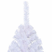 Albero di Natale artificiale Bianco 240 cm PVC e Acciaio 3426830