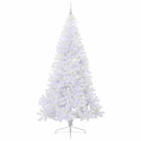 Albero di Natale artificiale Bianco 240 cm PVC e Acciaio 3426837