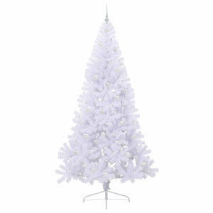 Albero di Natale artificiale Bianco 240 cm PVC e Acciaio 3426837