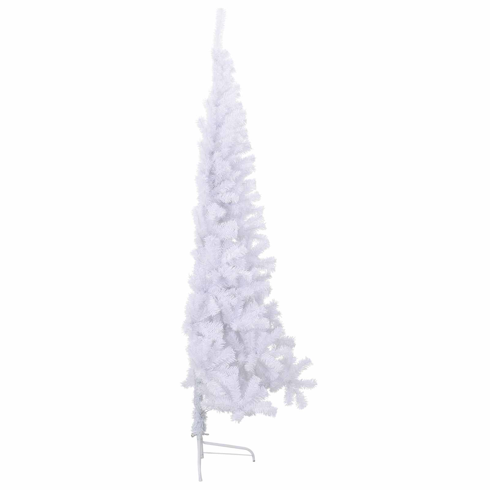 Albero di Natale artificiale Bianco 240 cm PVC e Acciaio 3426840