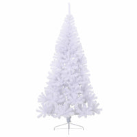 Albero di Natale artificiale Bianco 240 cm PVC e Acciaio 3426841