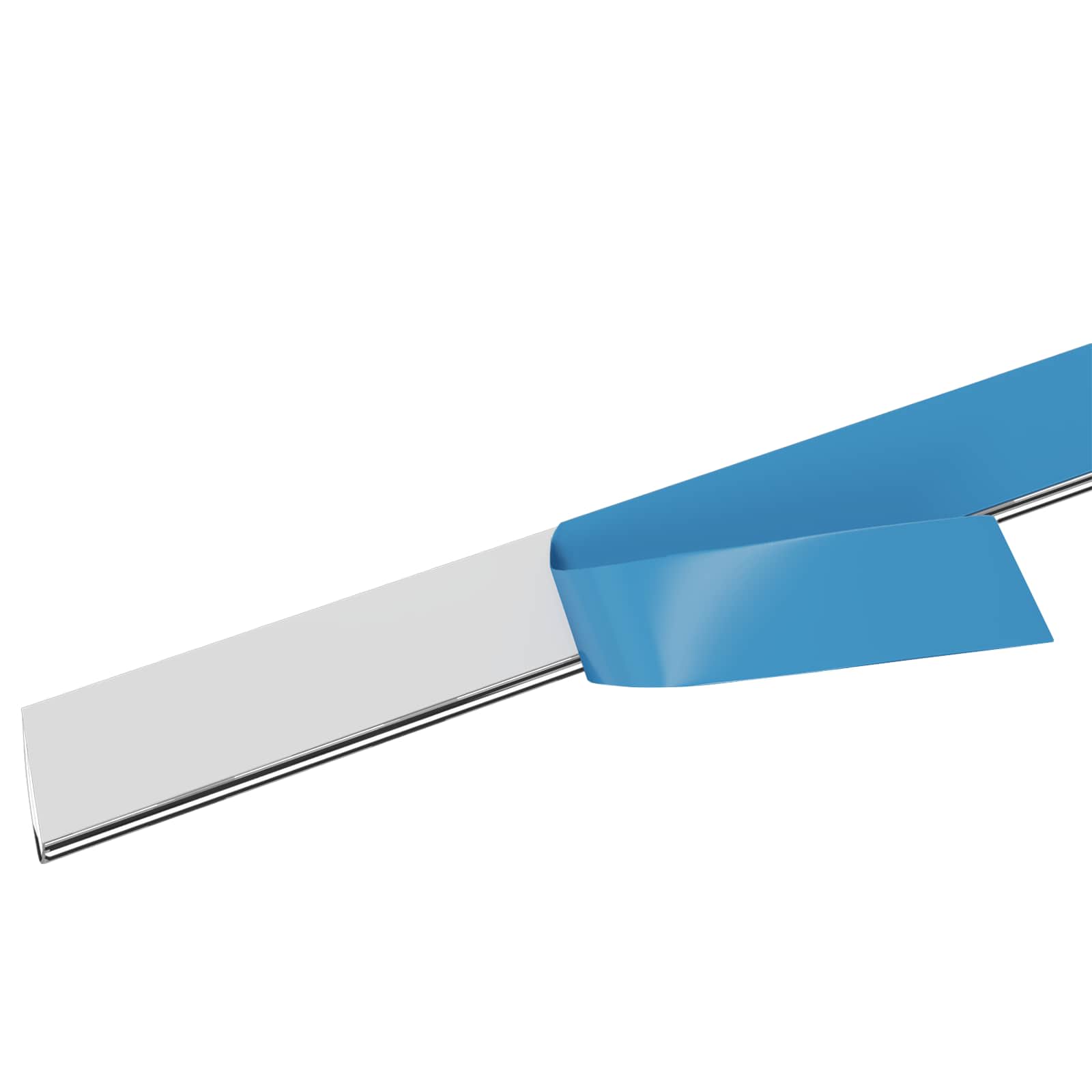 Set di 4 moderne strisce LED flessibili per l'illuminazione decorativa degli interni 25 x 0,8 x 0,3 cm plastica nera 02_0056343