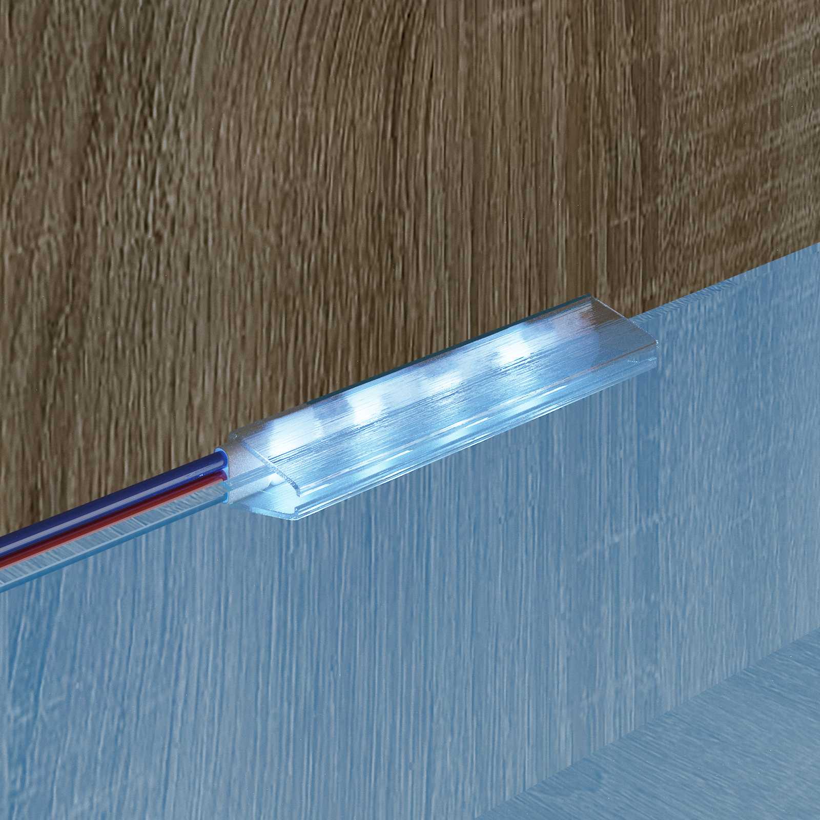 Striscia LED 2 pcs Nero e Multicolore 1745 mm Rame e plastica 3429138