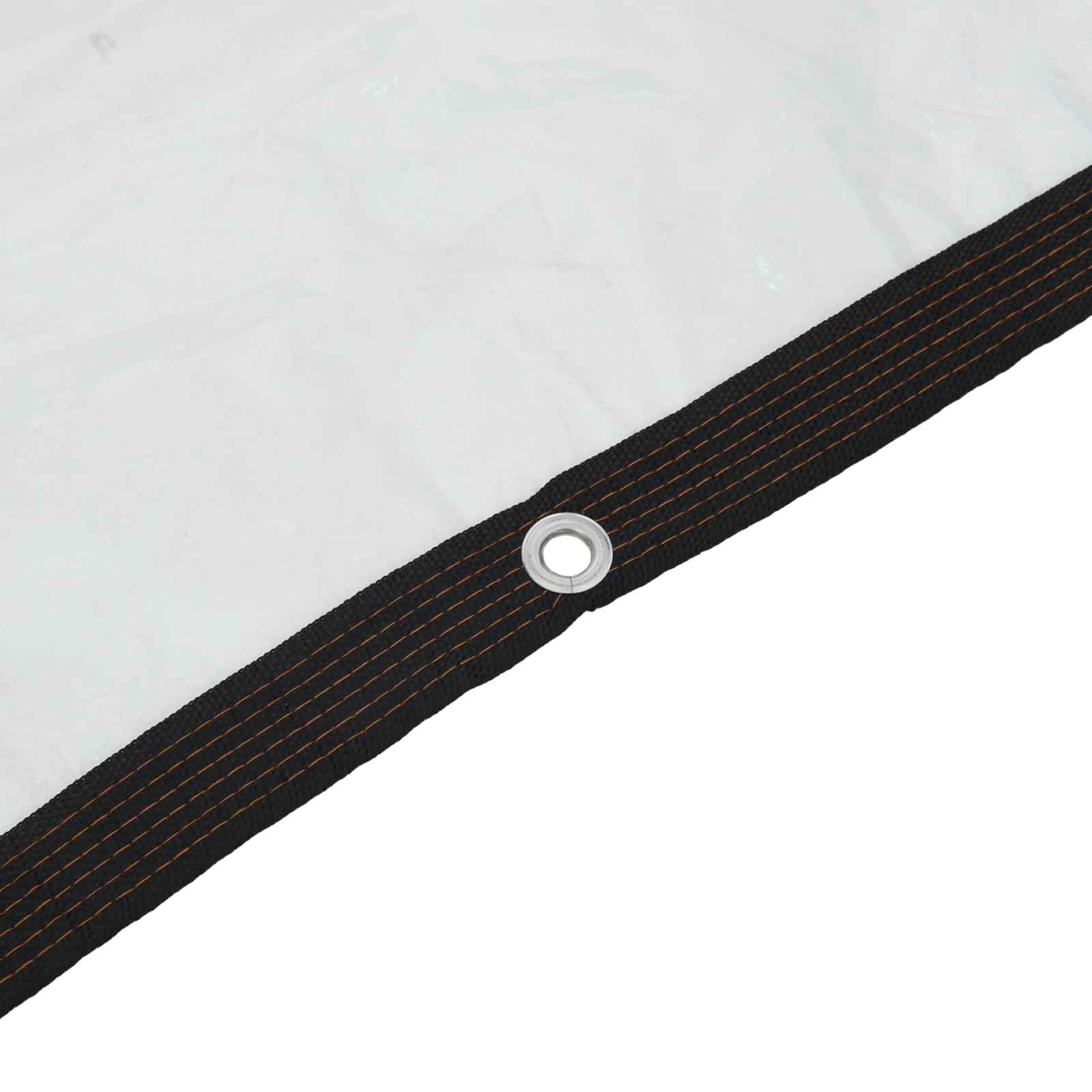 Telo con Occhielli Trasparente 3 x 12 m Polietilene 3429313