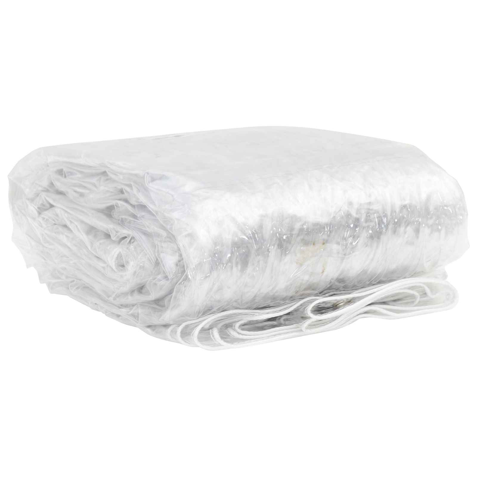 Telo con Occhielli Trasparente 6 x 10 m Polietilene 3429364