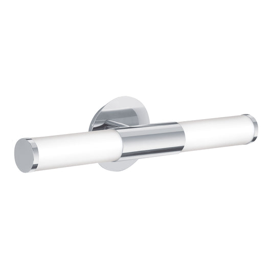 Applique Moderna Palmera Acciaio Cromo 2 Luci E14