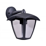 LAMPADA DA PARETE PER ESTERNO IP44 CON ATTACCO E27 - DESIGN TRAPEZOIDALE IN ALLUMINIO E PVC IDEALE PER GIARDINI TERRAZZE E FACCIATE
