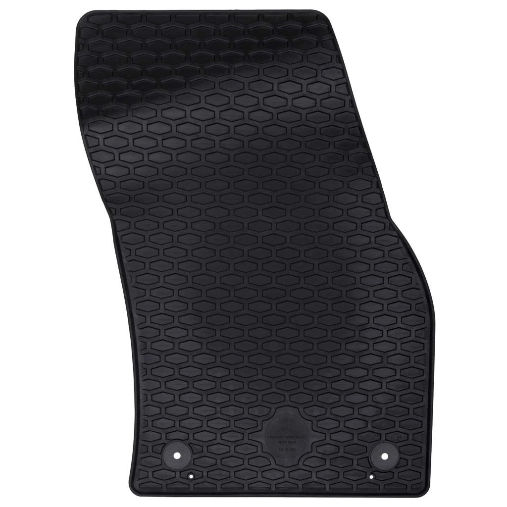 Tappetino per Auto 2 pz Nero adatto per VW CADDY 2020- Gomma CFW9094955