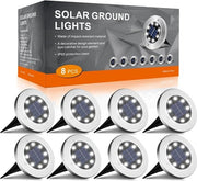 Lampada per Giardino - Illuminazione Esterna - Luce per Giardino - Luce per Piazzale - Esterno - Lampada Solare per Giardino - Luce per Giardino - Illuminazione Bagni