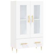 Buffet credenza cassettiera mobiletto mobile contenitore organizer cucina soggiorno salotto alto 69,5 x 31 x 115 cm legno ingegnerizzato bianco 02_0032498