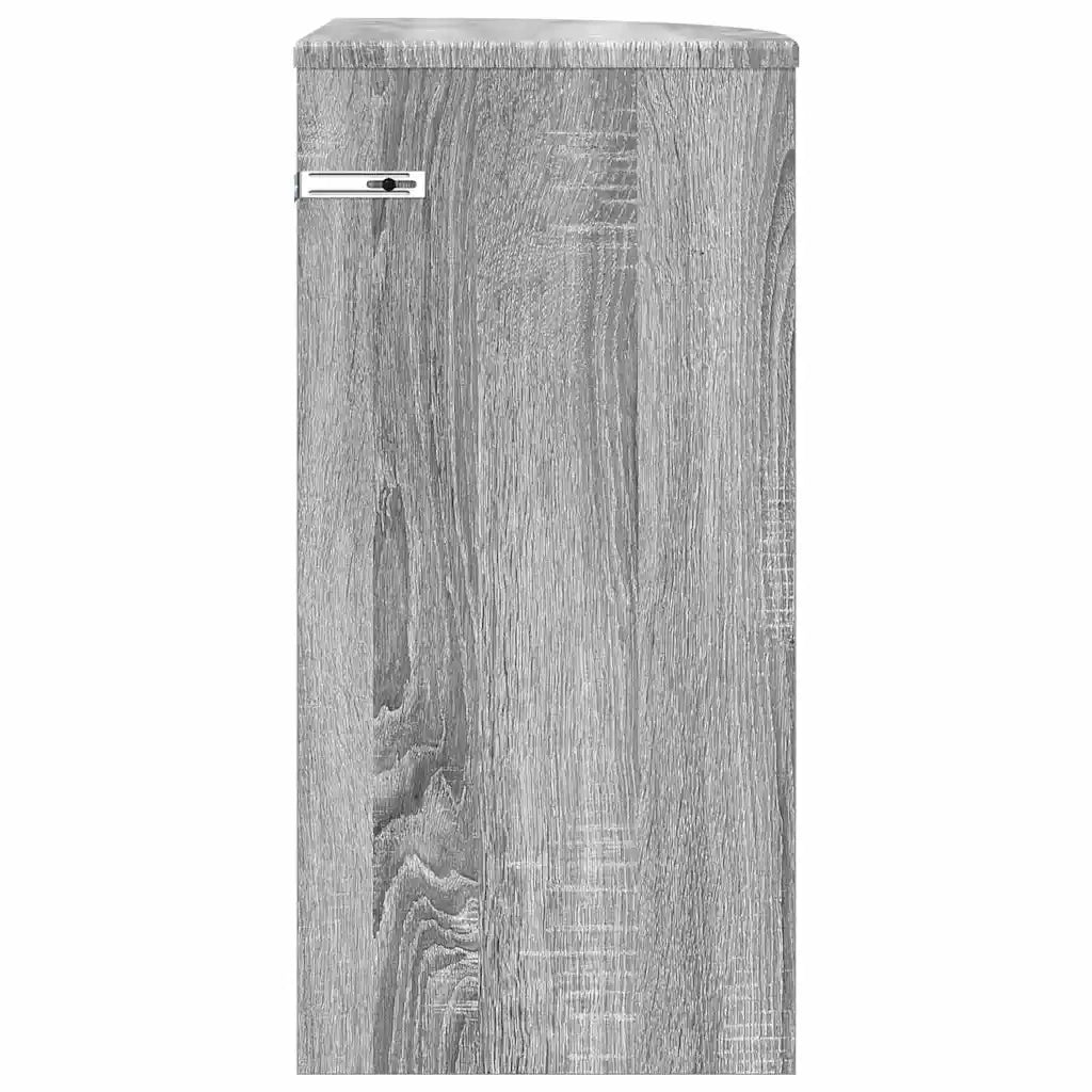 Tavolino Grigio Sonoma 29,6 x 29,6 x 60 cm Legno multistrato 891126