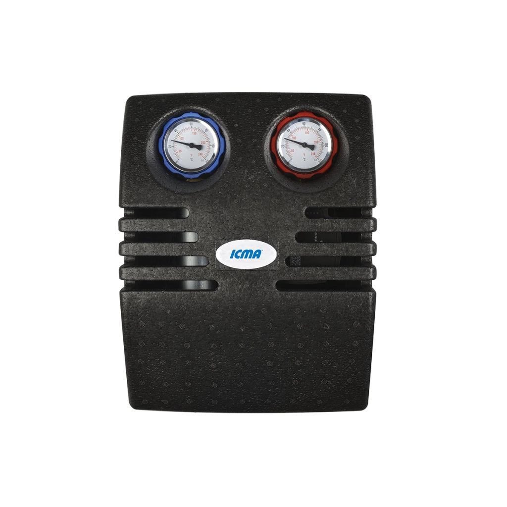 GRUPPO RILANCIO con Miscelazione a PUNTO VARIABILE DX con Pompa TACO ES2 25/60 230V  1"1/2M-1"M