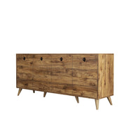 Credenza in legno "Elite" - 180 x 45 x 80 cm - Marrone