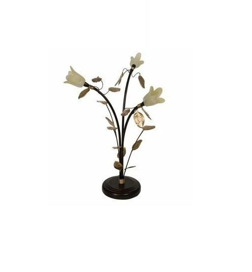 Lampada da tavolo arredamento in metallo 3 Lampadine 51 cm