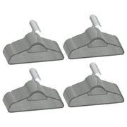 Set Appendiabiti 100 pz Antiscivolo Grigio in Velluto CFW9067526