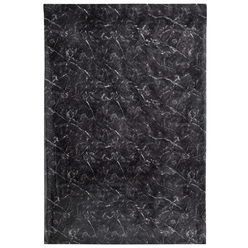 Adesivi per Mobili Autoadesivi Nero Marmoreo 90x500 cm in PVC CFW7954400