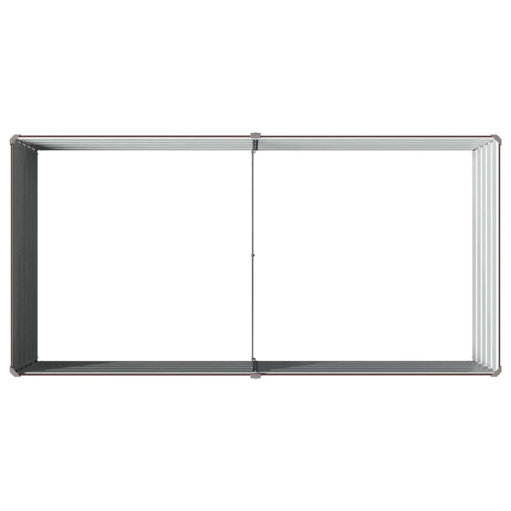 Letto rialzato da giardino Marrone 160 x 80 x 55 cm 8006399